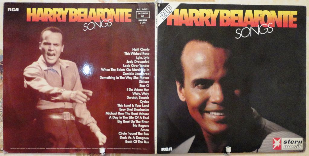 Harry Belafonte - Songs 2 LP - фото фото фото 0