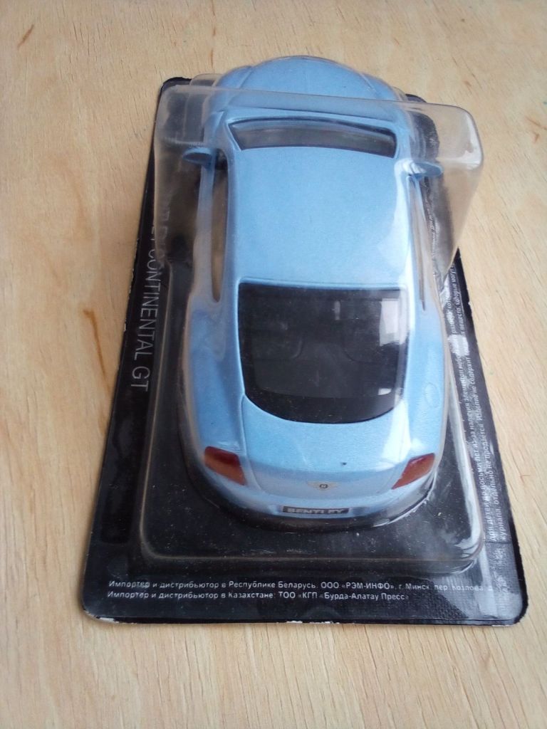 Bentley Continental GT 1:43 DeAgostini - фото фото фото 1