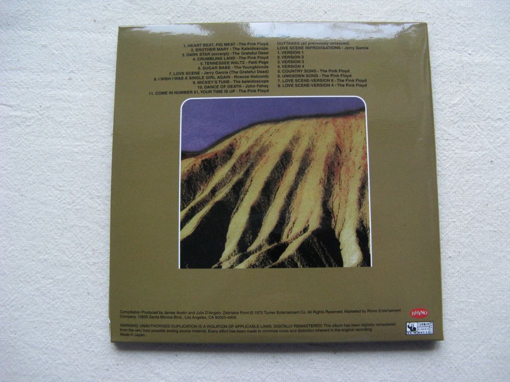 CDLP Pink Floyd. Zabriskie Point. Original Motion Picture Soundtrack. 2CD. 1970. - фото фото фото 4