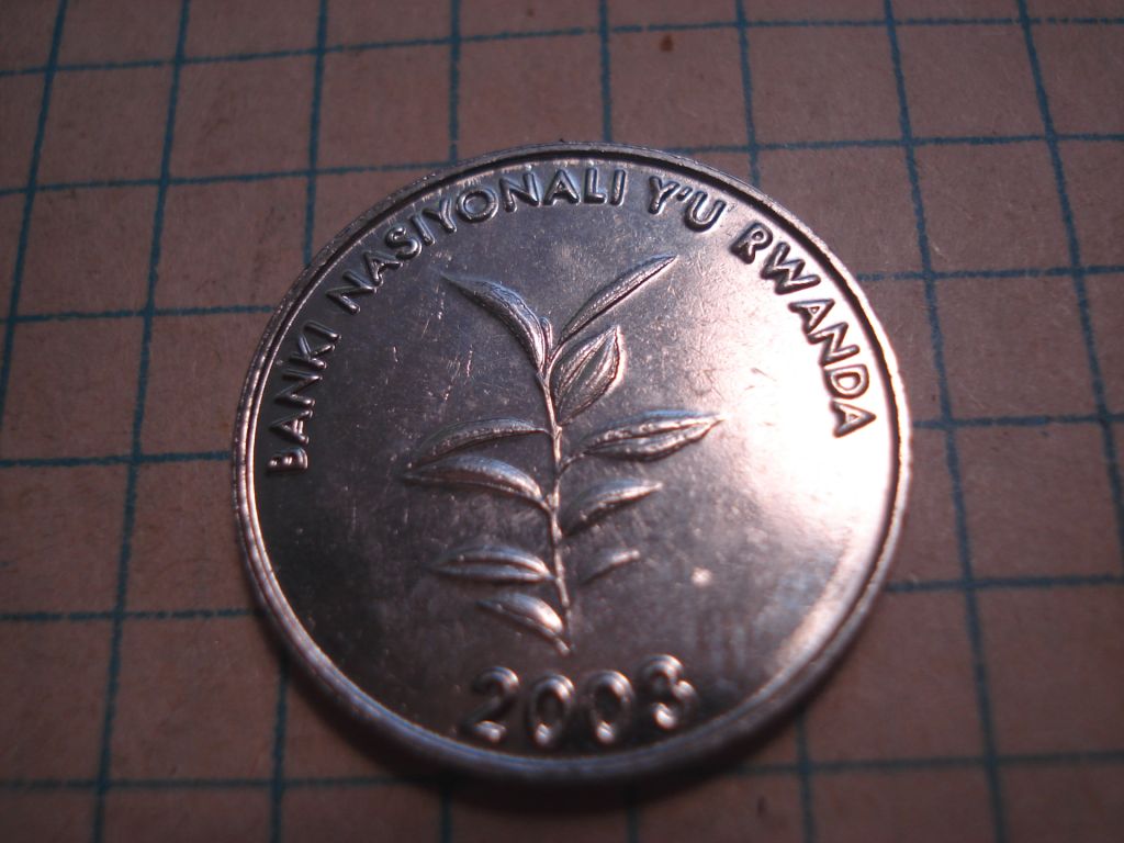 20фр 2003 Руанда - фото фото фото 0