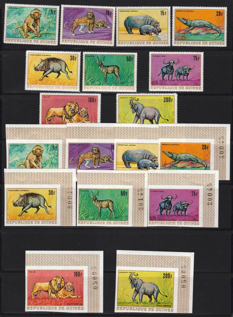 NM Гвинея 1968 г  MNH - 3 скана -  НЕ ЧАСТО !!! - фото фото фото 0