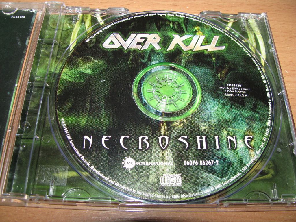 OVERKILL - Necroshine  (1999 CMC CLUB,USA) - фото фото фото 2