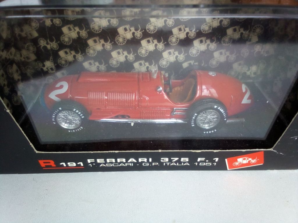 Brumm FERRARI 375 GRAND PRIX ITALIA FORMULE 1 1951 ALBERTO ASCARI 1/43 - фото фото фото 0