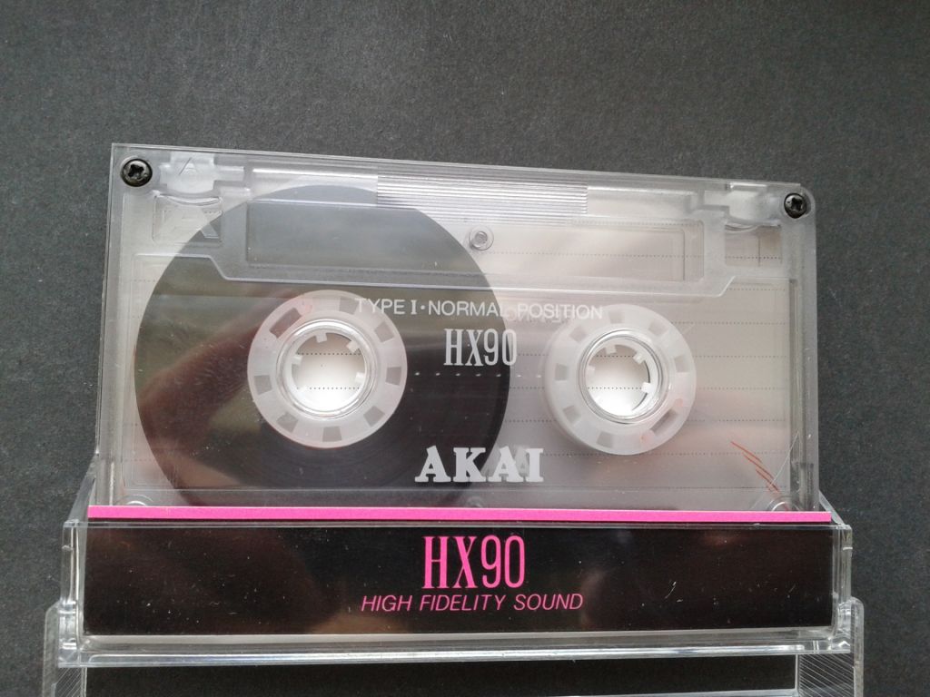 Аудиокассета AKAI HX 90 - фото фото фото 0