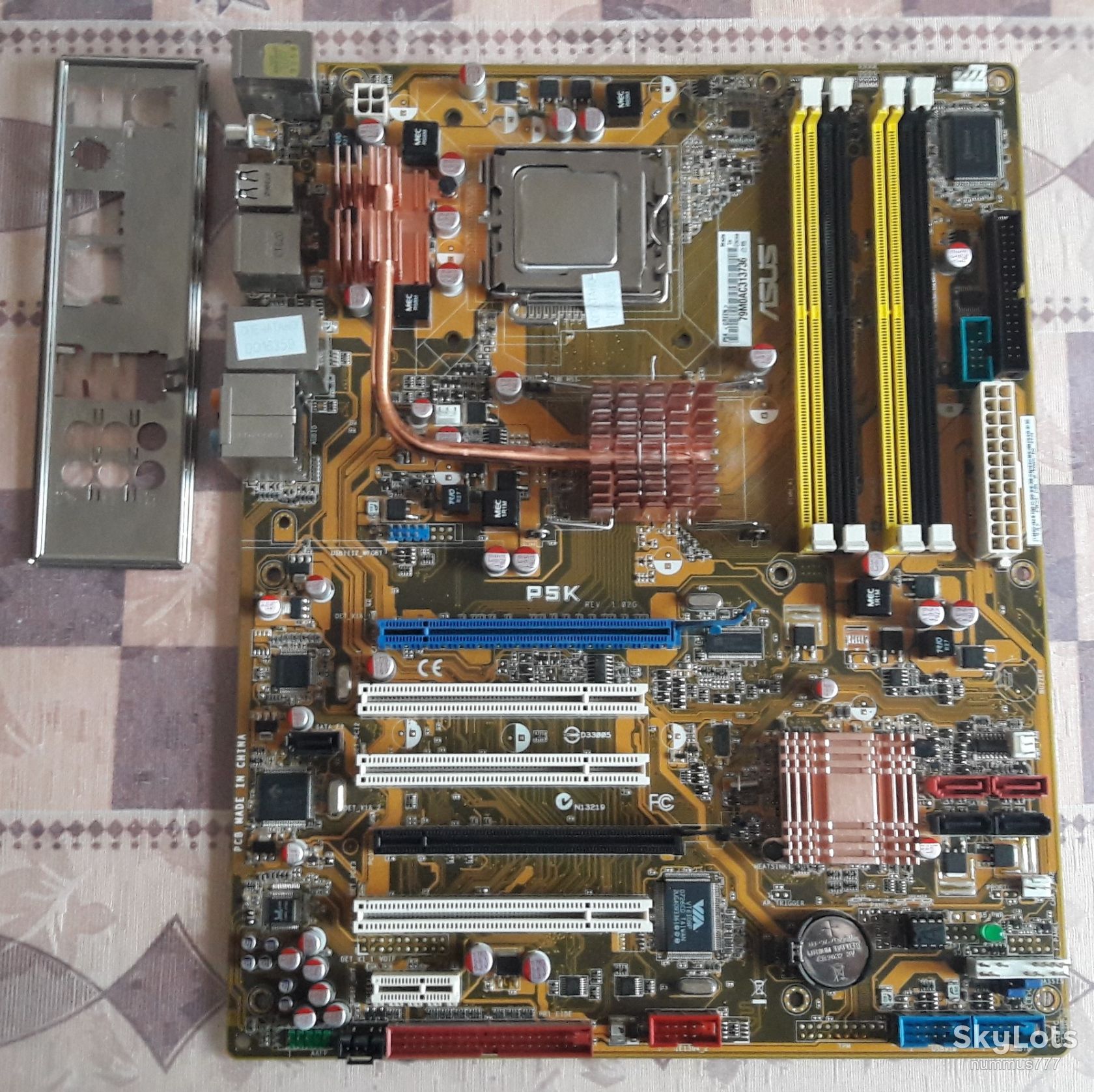 775 сокет 1333 шина Asus P5K Тест - читати опис - фото фото фото 0