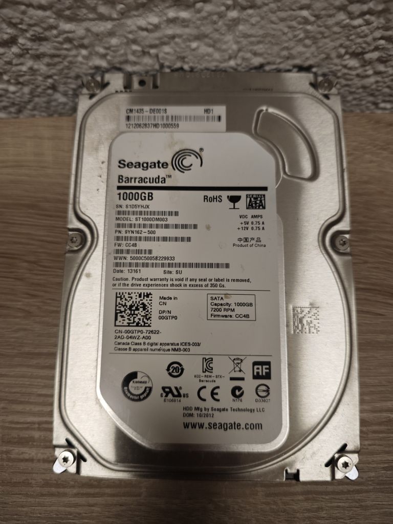 Жорсткий диск HDD 1Tb    (форм фактор 3.5) - фото фото фото 6