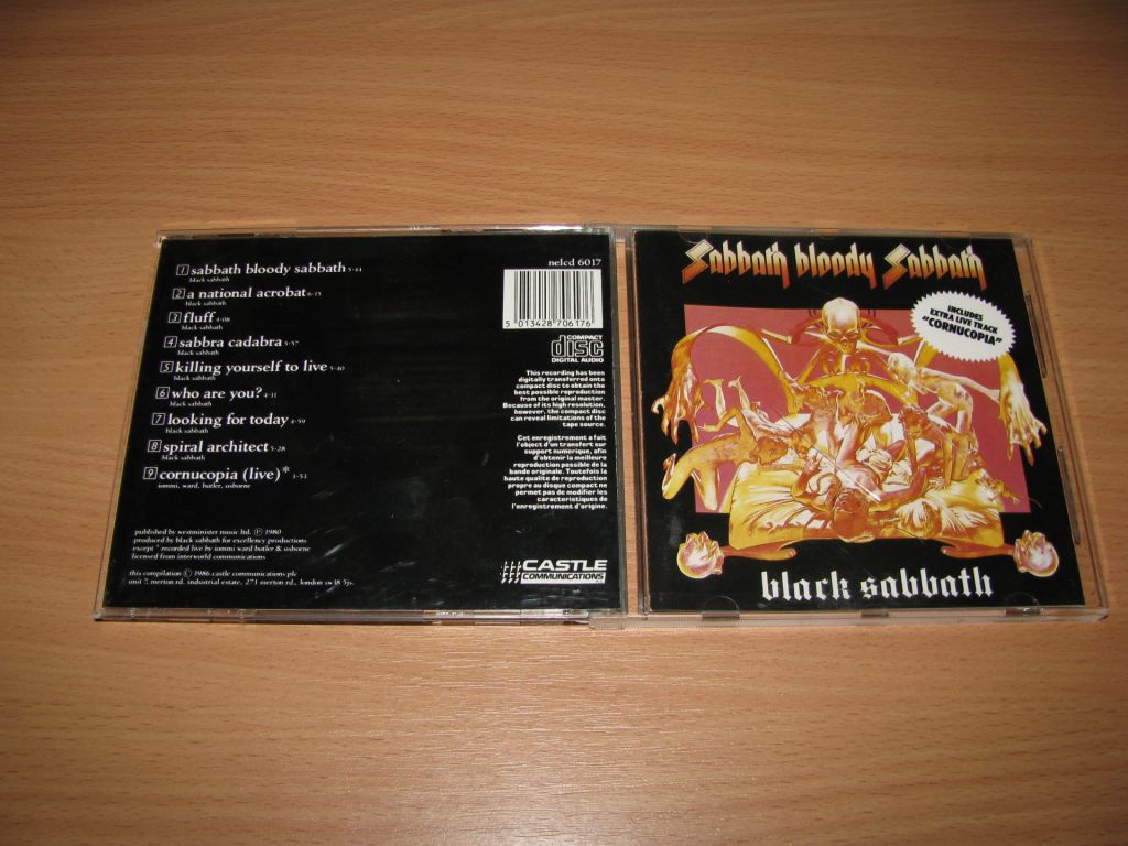 BLACK SABBATH - Sabbath Bloody Sabbath    (1986 Castle 1st press France) - фото фото фото 0