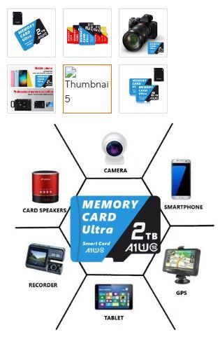 Micro Card SD Card 2TB Memory Card Class 10, НОВА - фото фото фото 7
