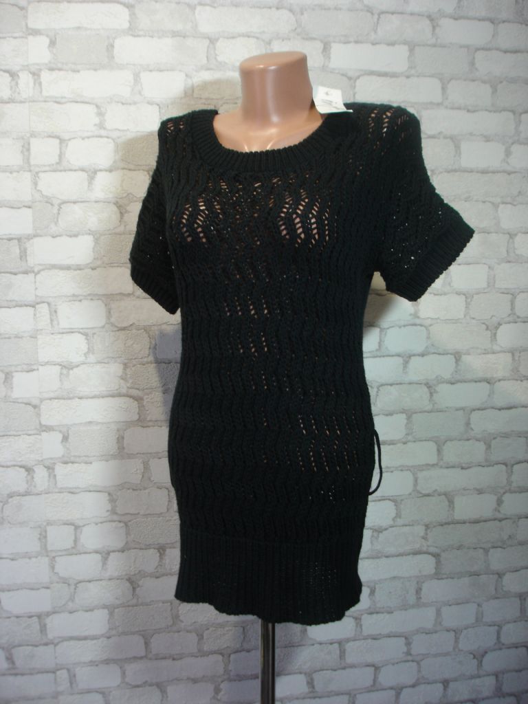 Ажурная кофта- туника Moda international 46-48 р U.K - фото фото фото 2