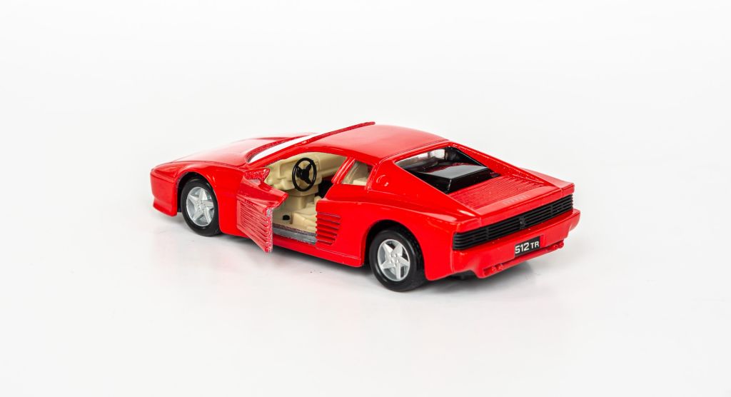 1:39 Ferrari Testarossa 512 TR 1984-96 red, Maisto Shell Collezione - фото фото фото 3