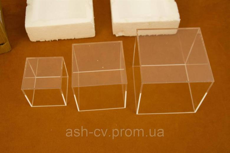 Купол, акриловий, оргскло, набір, 3шт, Acrylic Display Box - фото фото фото 0