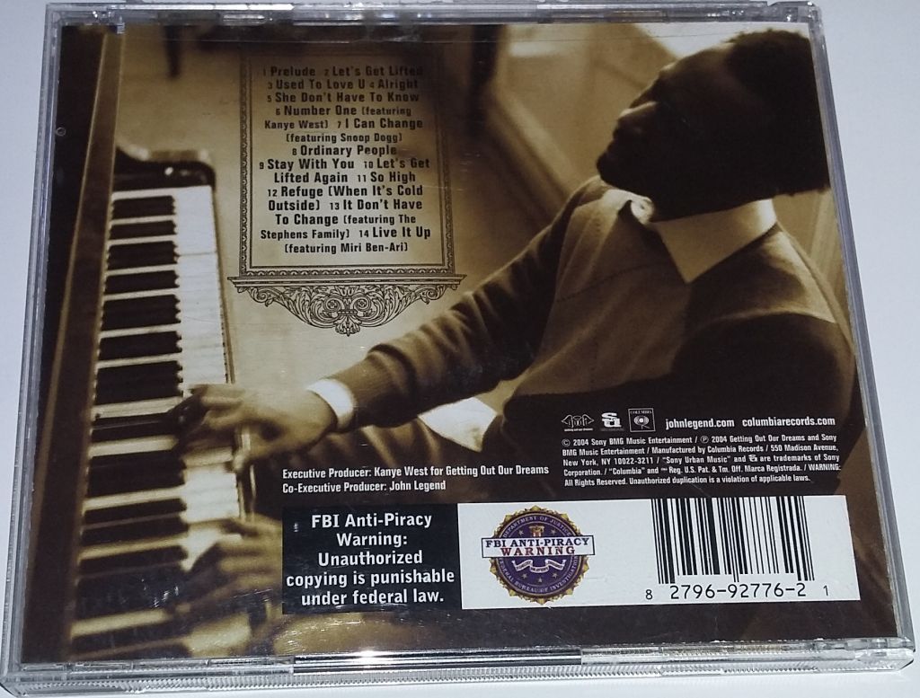 JOHN LEGEND Get Lifted  CD US - фото фото фото 2