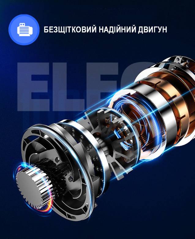 Портативный автокомпрессор аккумуляторный Royalstar RSD-CZX11D, черный - фото фото фото 1