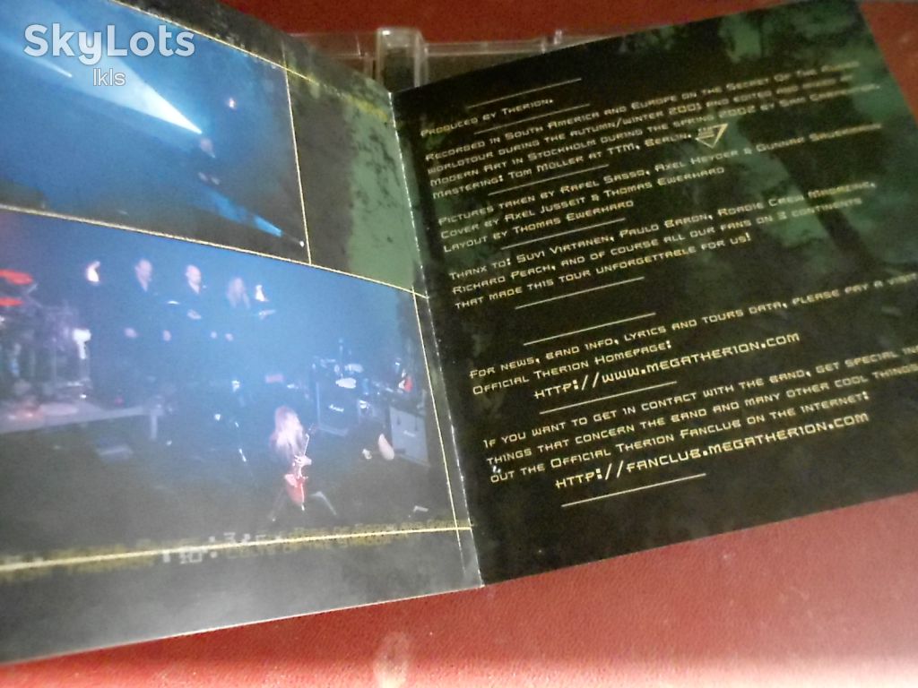 Therion Live In Midgard 2CD фирменный б/у - фото фото фото 7