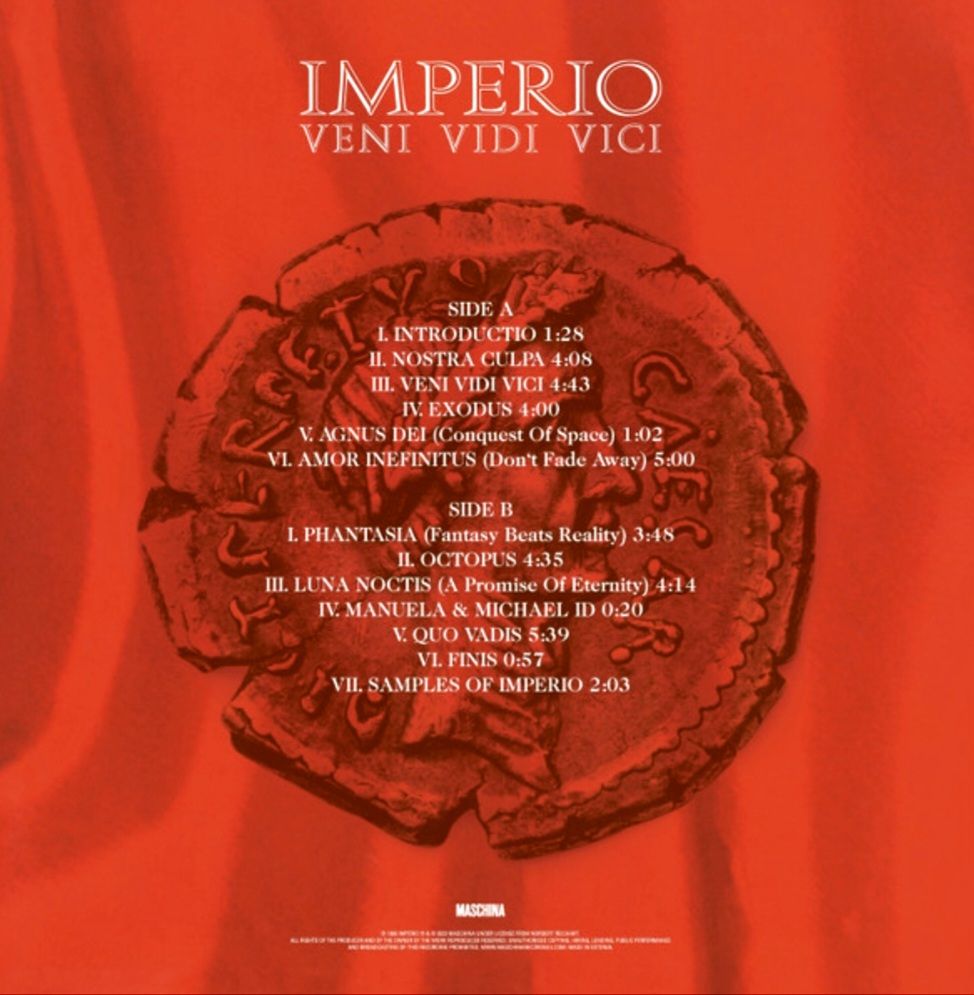 Imperio - Veni Vidi Vici - 1995.  (LP). 12. Vinyl. Пластинка. Europe. S/S. - фото фото фото 1