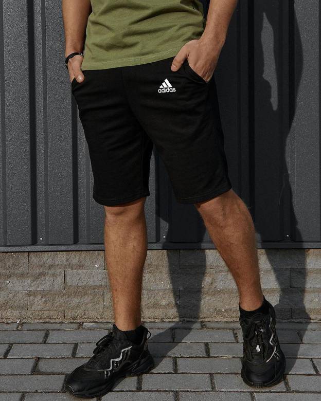 Шорты мужские Kukuruza Adidas черные # - фото фото фото 3