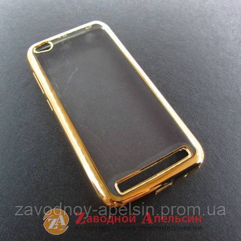 Xiaomi Redmi 5A GO чохол Electroplating gold - фото фото фото 0