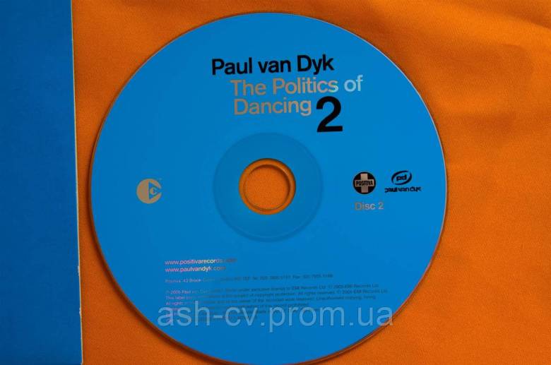 Музичний диск CD. PAUL VAN DYK (2cd) - фото фото фото 7