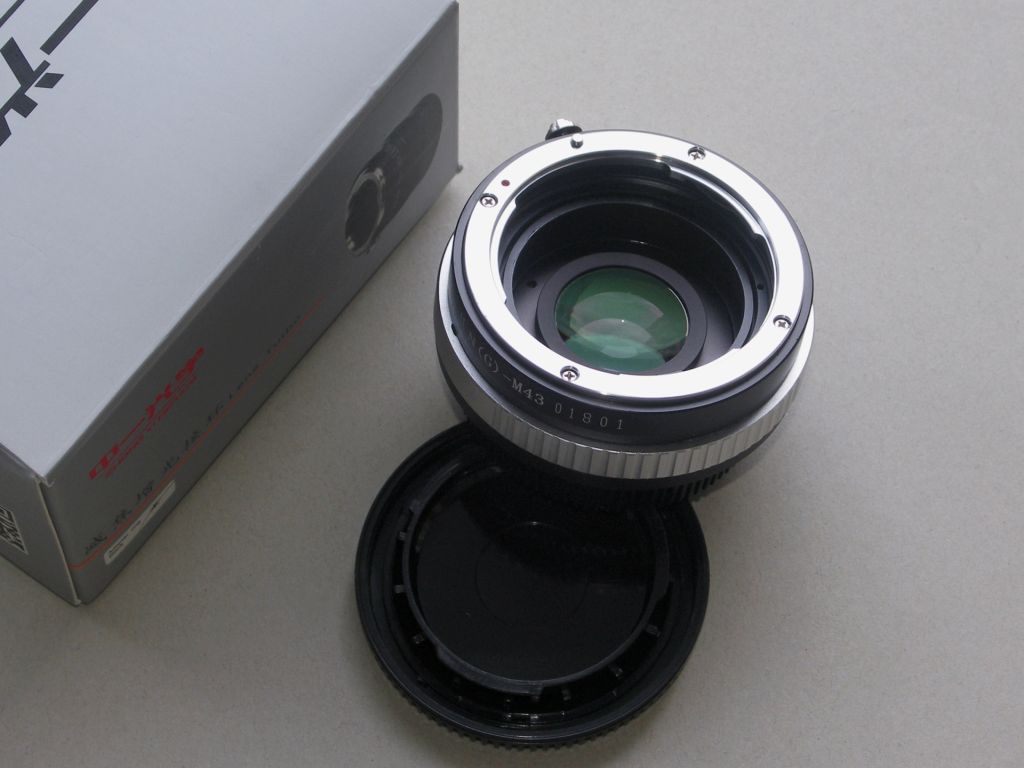 NEW !!! спидбустер Zhongyi Lens Turbo II N           (G) –M43 - фото фото фото 2