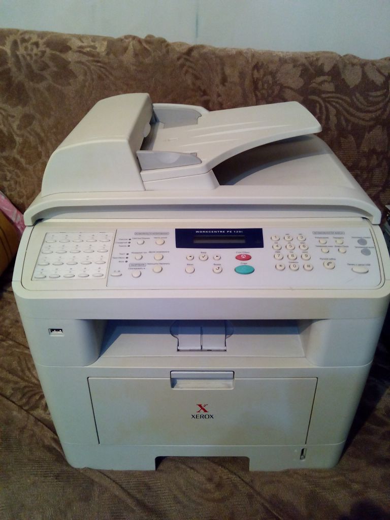 МФУ с факсом и автоподатчиком Xerox WorkCentre PE120i - фото фото фото 0