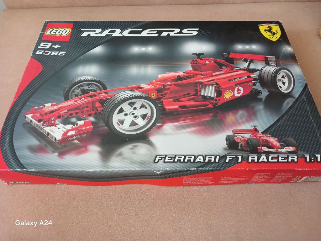 Lego 8386  Racers, 2004 рік, Ferrari, 719 деталей - фото фото фото 0