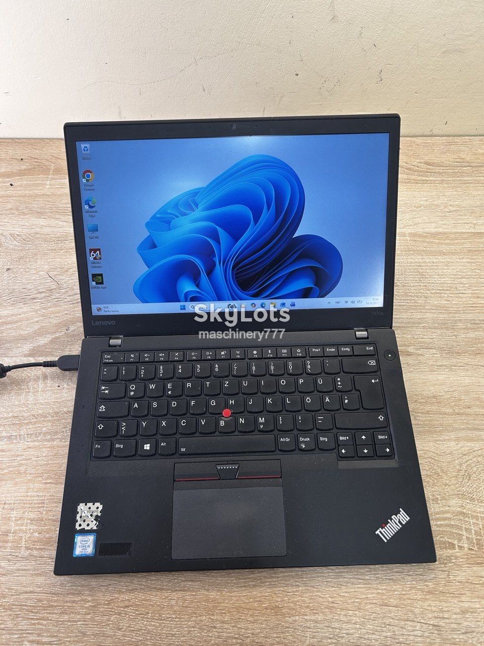 ноутбук lenovo t470s-intel core i5-7gen-4gb ram ddr4-№а935 - фото фото фото 0
