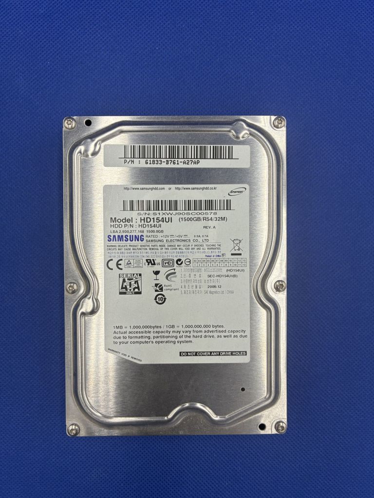 Винчестер HDD Samsung 1,5Tb  (уставший) - фото фото фото 0