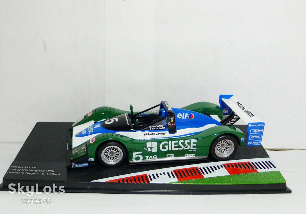 1/43 FERRARI 333 SP, 1998 №5. IXO - фото фото фото 1