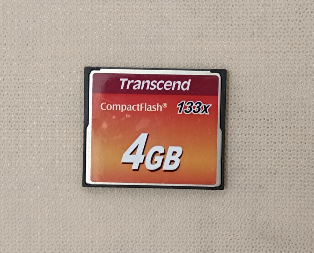 Карта пам'яті Transcend 4GB Compact Flash 133x   №1 - фото фото фото 0
