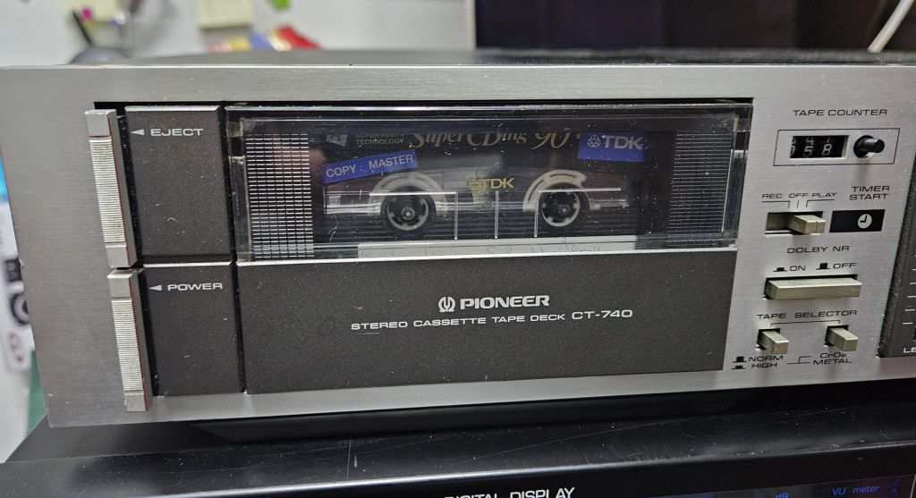 Дека касетна Pioneer CT-740 - фото фото фото 1