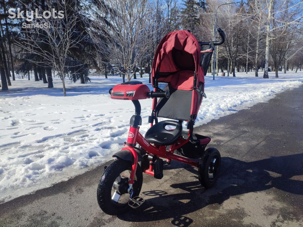 Дитячий триколісний велосипед-коляска Turbo Trike - фото фото фото 0