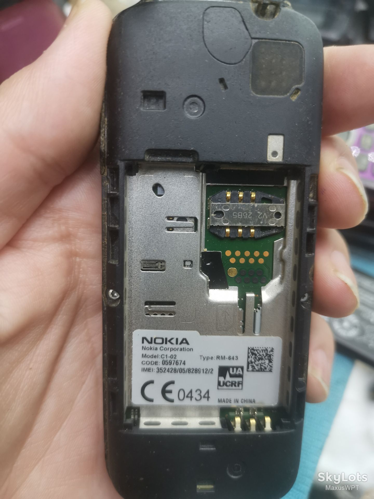 #719 Sklad Nokia c1-02 black - фото фото фото 1