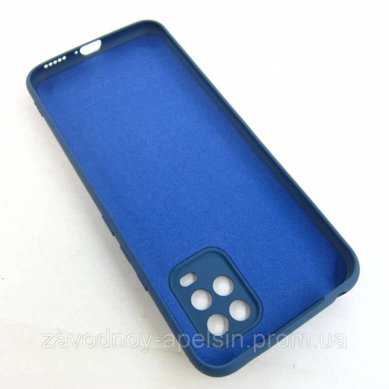 Xiaomi Mi 10 lite Силиконовый чехол (синий) - фото фото фото 1