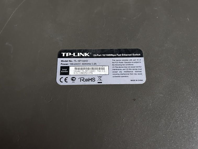 Коммутатор TP-Link TL-SF1024D 24-port № 231212100 - фото фото фото 2