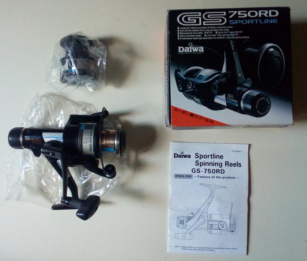 Спиннинговая катушка Daiwa  GS 750Rd Sportline  (Japan)  (новая) - фото фото фото 0