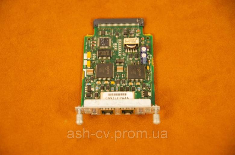 Модуль Cisco 2-Port Foreign Exchange Voice Interface Card VIC-2FXS (800-02493) - фото фото фото 1