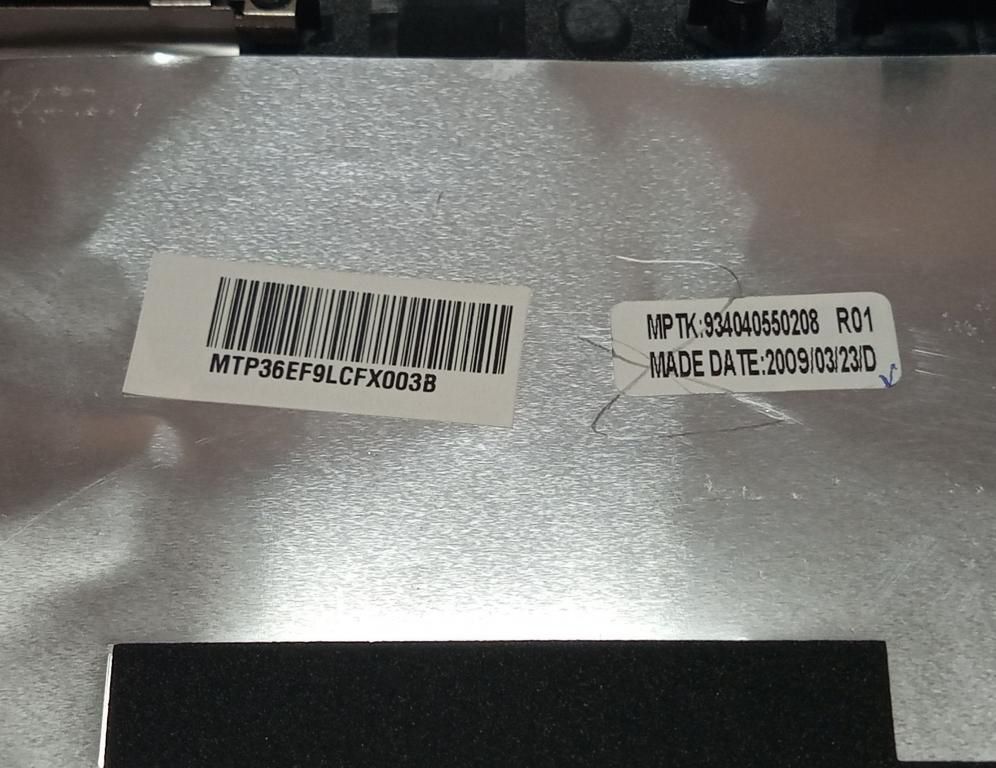 Кришка матриці з ноутбука Fujitsu Amilo Li3910 MTP36EF9LCFX003B - фото фото фото 2