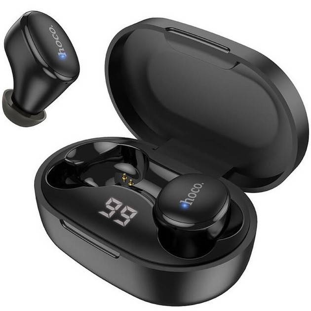 Навушники Bluetooth бездротові Hoco EW11 вакуумні з мікрофоном Black - фото фото фото 0