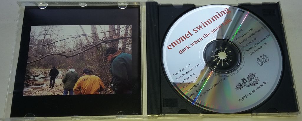 EMMET SWIMMING Dark When The Snow Falls  CD  US - фото фото фото 1