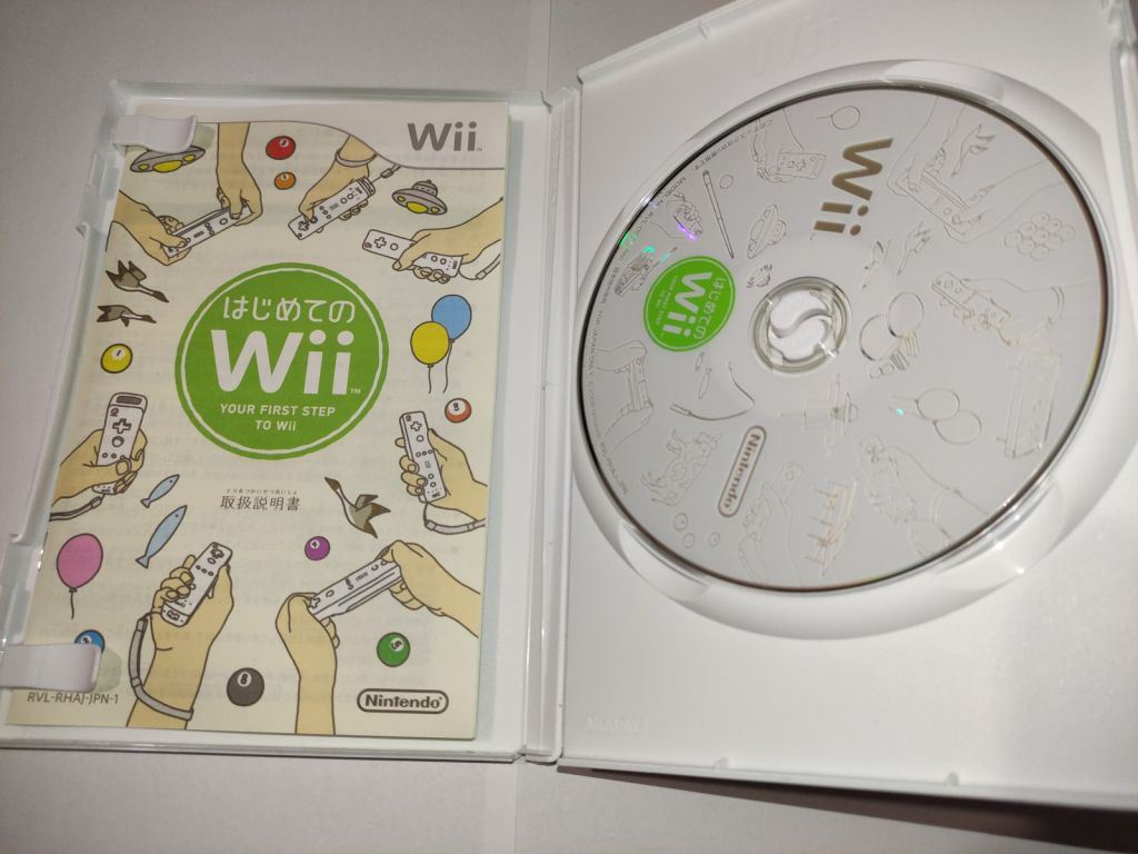Wii Play   (Hajimete no Wii) Япония б/у - фото фото фото 1