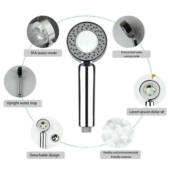 двусторонняя душевая лейка Multifunctional Faucet - фото фото фото 6