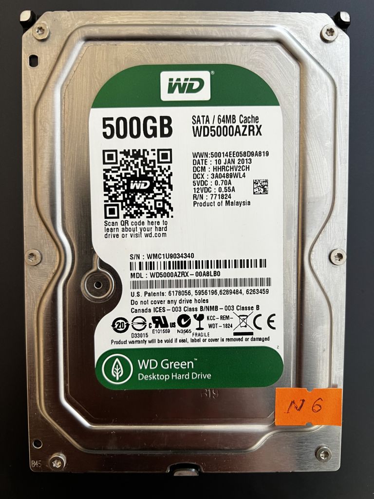 HDD WD 500GB 3.5 #6 - фото фото фото 0