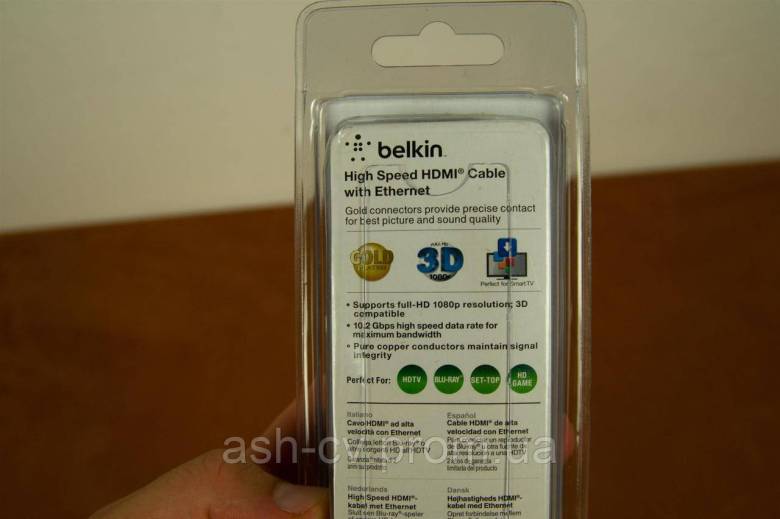 Кабель HDMI Belkin 4K (2 метри) - фото фото фото 4