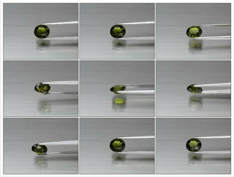 Натуральный турмалин 1.09ct 7x6mm - фото фото фото 4