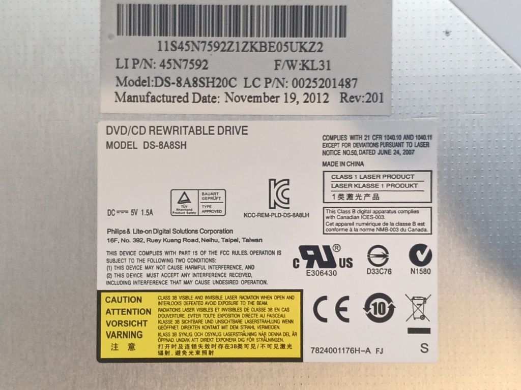Б/У Привід на Lenovo G780 - фото фото фото 4