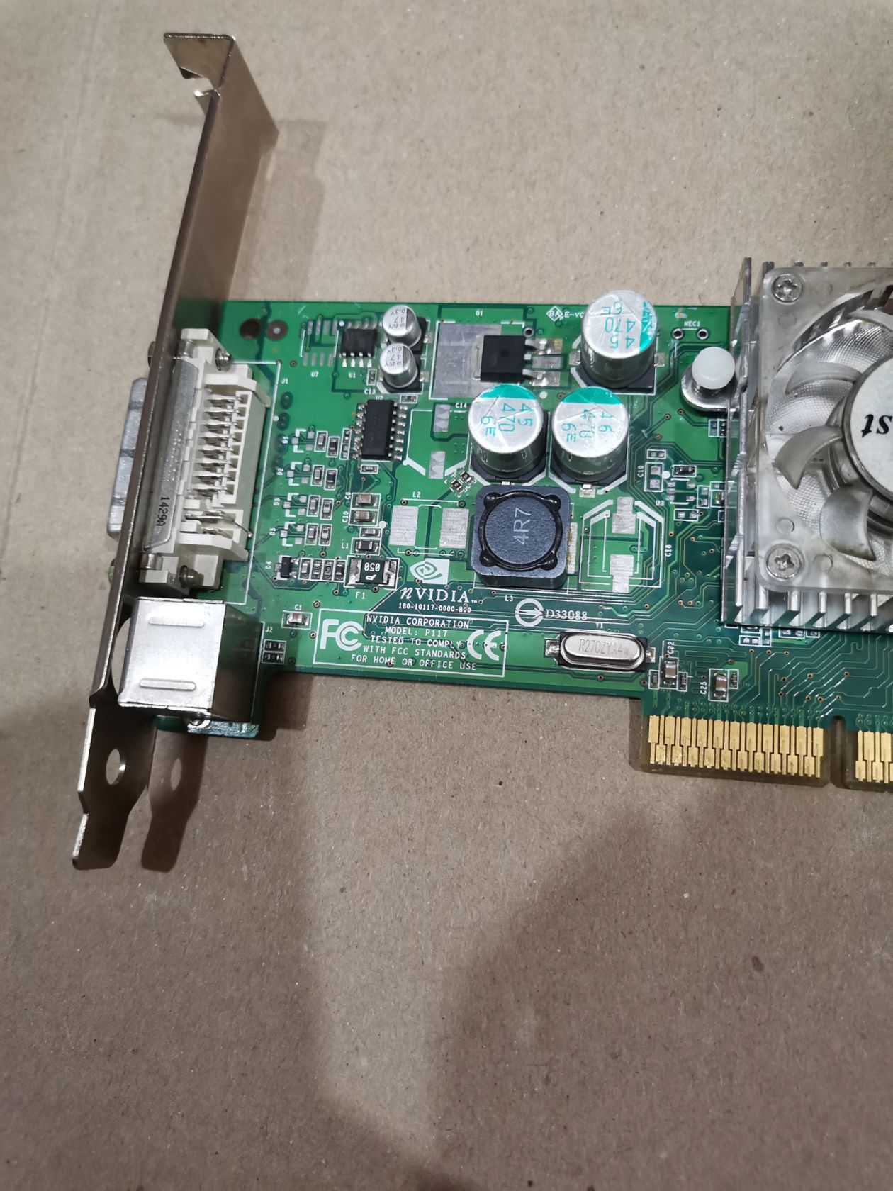 Видеокарта відеокарта AGP NVIDIA GeForce4 MX 440-SE - фото фото фото 4
