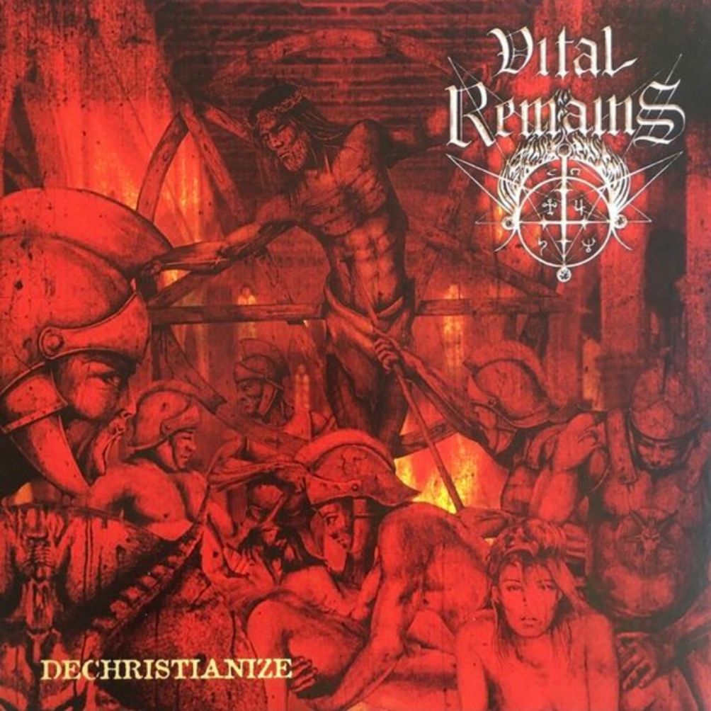 Vital Remains - Dechristianize - 2003.  (2LP). Colour Vinyl. Пластинки. Germany - фото фото фото 1