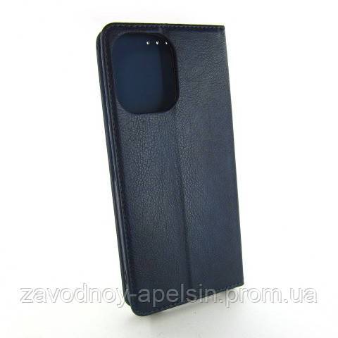 Чехол книжка Xiaomi Redmi 15C Подставка (синий) - фото фото фото 1