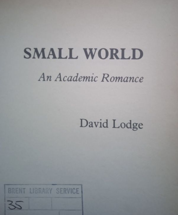 Small World David Lodge English на Английском книга - фото фото фото 1