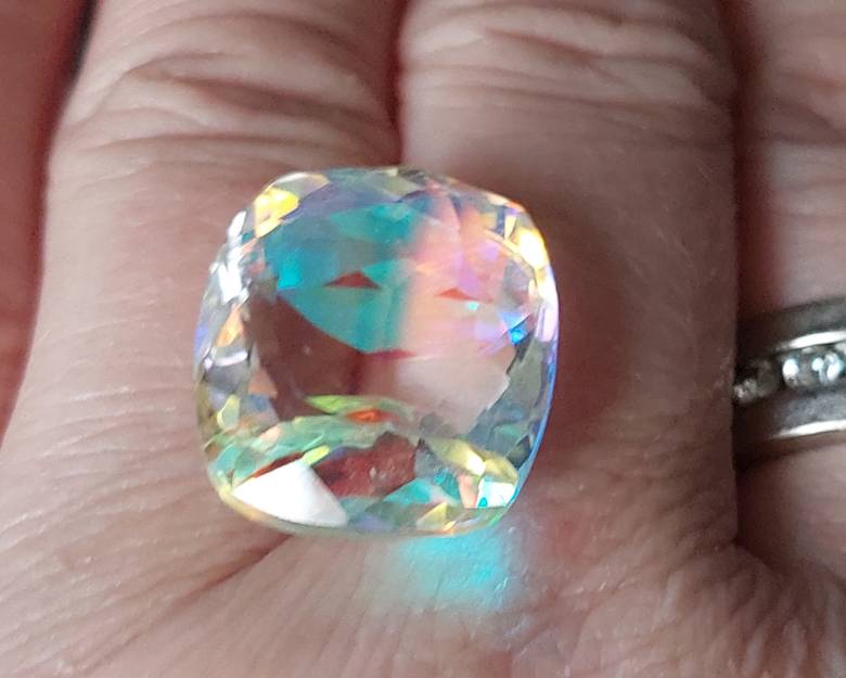 Радужный кварц 19.45Ct - фото фото фото 5